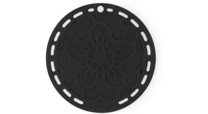 LE CREUSET ONDERZETTER SILICONE ZWART