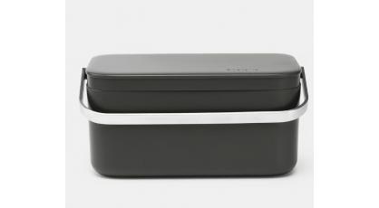 BRABANTIA AANRECHT AFVALBAKJE DARK GREY