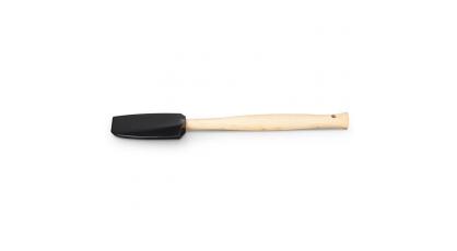 LE CREUSET MEDIUM SPATEL PREMIUM ZWART