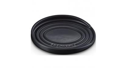 LE CREUSET LEPELHOUDER OVAAL ZWART