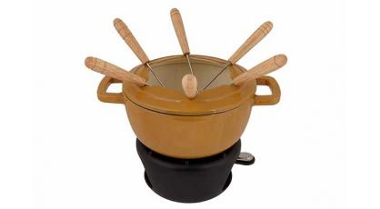 FONTESTIC FONDUESET 18 CM ROND AMBER