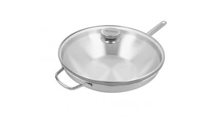DEMEYERE APOLLO 7 WOK 32CM + GLAZEN DEKS