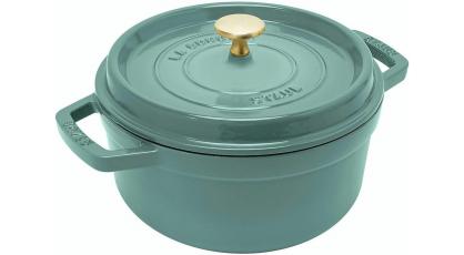 STAUB COCOTTE ROND 24 CM EUCALYPTUS