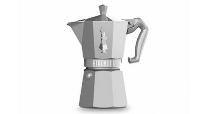 BIALETTI MOKA EXCL.KOFFIEMAKER ZILVER 6T