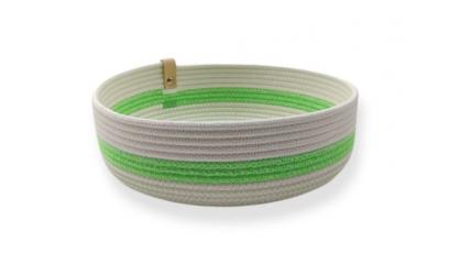 KOBA BOWL LAAG FLUO GREEN 25CM