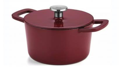 FISSLER MOMENTS KOOKPOT BURGUNDY RED 20C