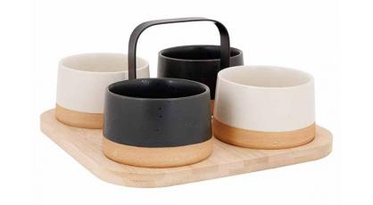 COSY&TRENDY APEROSET BAMBOE 5-DELIG Z/W