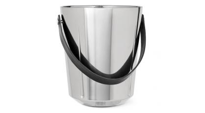 ROSENDAHL CHAMPAGNEEMMER INOX/LEDER 33CM
