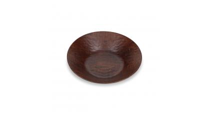 OMNI SERVEERSCHAAL 34CM KASTANJE BRUIN