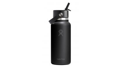 HYDRO FLASK WIDE MOUTH RIETJESDOP ZWART