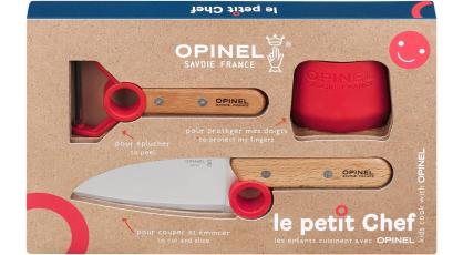 OPINEL LE PETIT CHEF SET 3-DELIG ROOD