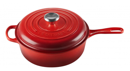 LE CREUSET CASSADOU MET DEKSEL ROOD 26CM
