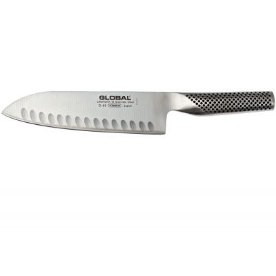 GLOBAL SANTOKUMES MET KUILTJES 18CM