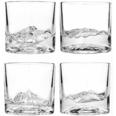 LIITON THE AMERICAN PEAKS WHISKYGLAS 4ST
