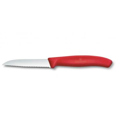 VICTORINOX SCHILMESJE 8CM KARTEL ROOD CL