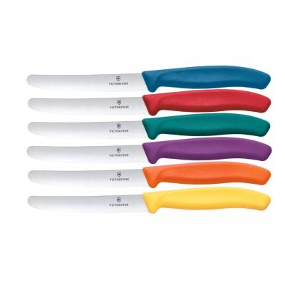 VICTORINOX TAFELMESSEN WAVY 6 STUKS