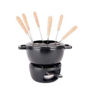 FONTESTIC FONDUESET 18 CM ZWART